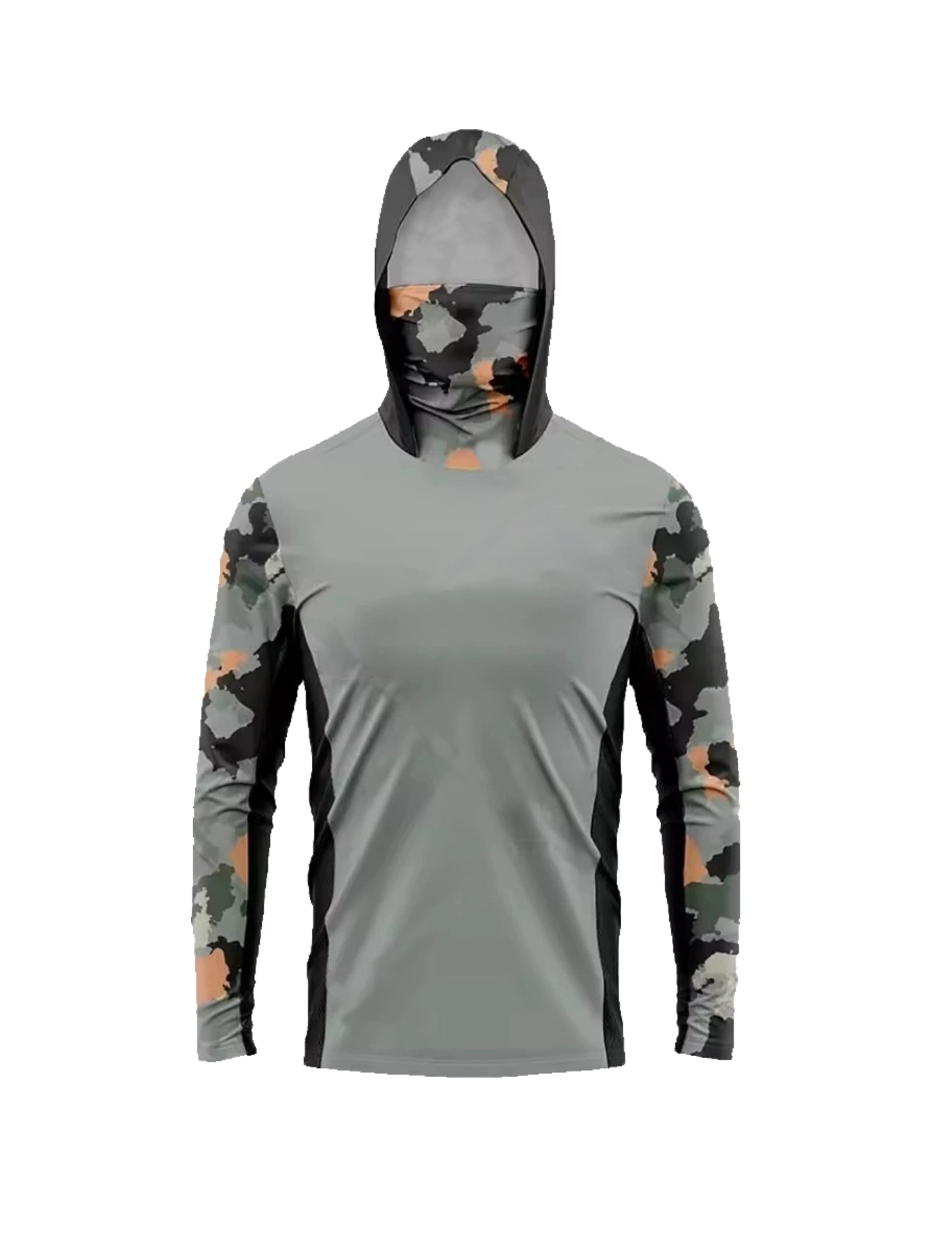 Reef Ocean Camo Men Fishing Ho - Fishing Mask Sun Protection review and price